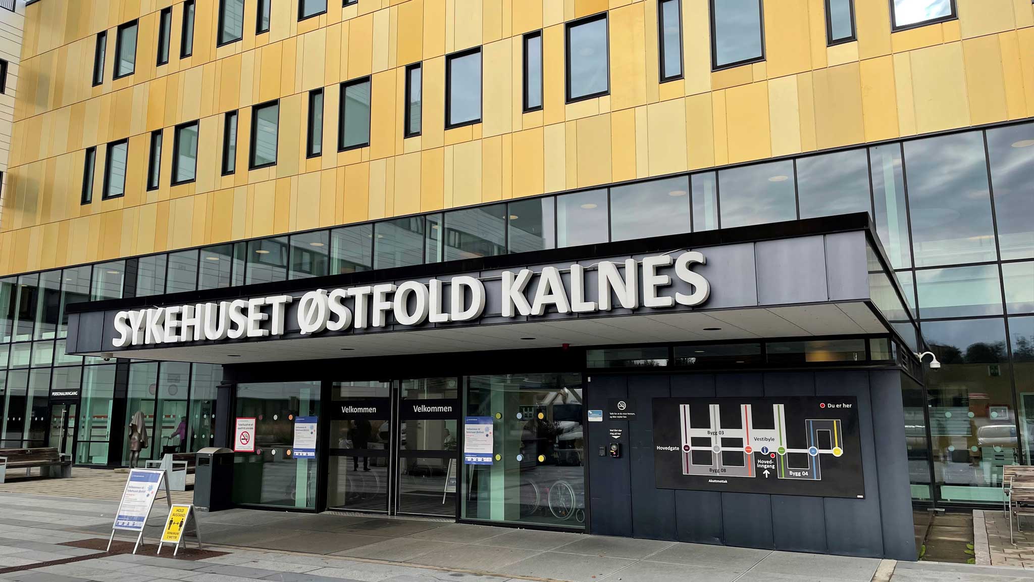 Sykehuset Østfold inngangsparti